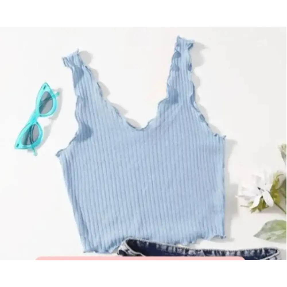 Classic Lycra Crop Top For Women Terry Blend Velvet Blend Canvas Blend