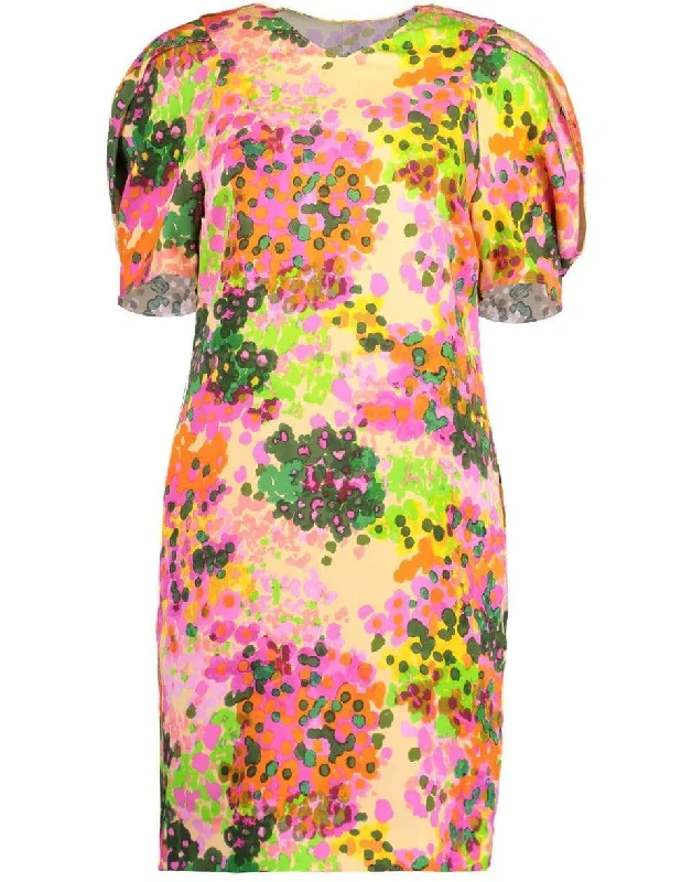 Floral Print Malia Dress Tunics Canvas sturdy