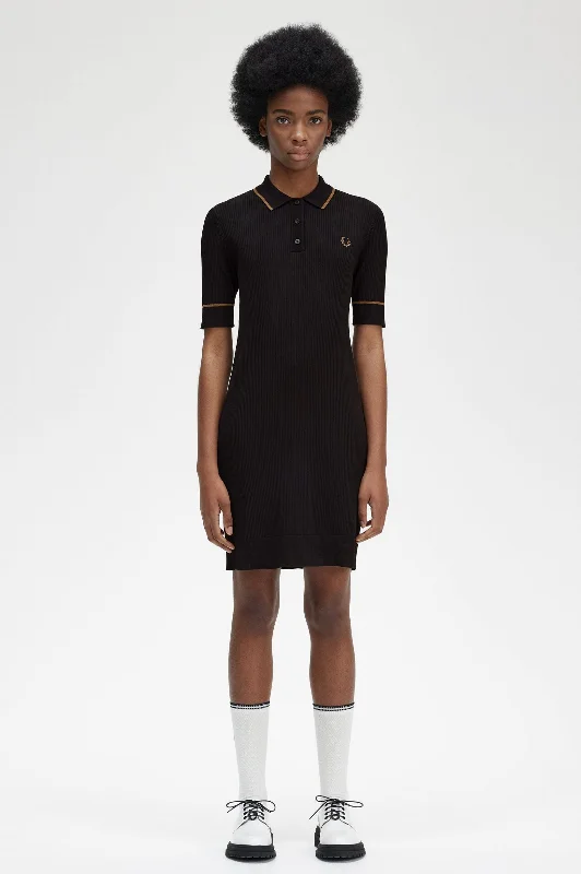 Fred Perry D6163 Ribbed Dress Casual Short Summer