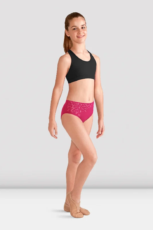 Girls Akari Crop Top Lace Blend Ribbed Blend Corduroy Blend
