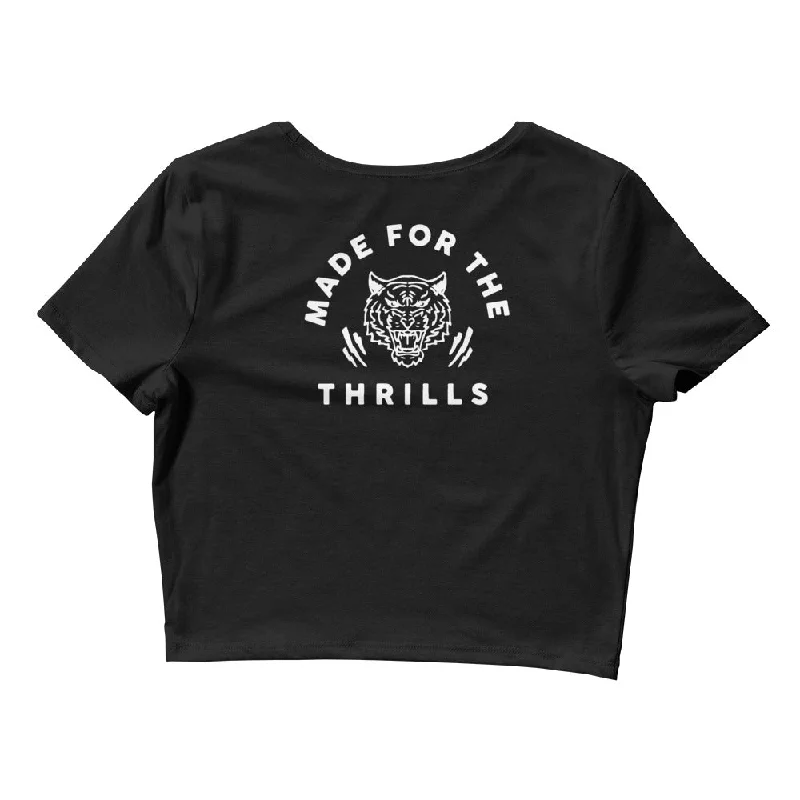 Thrills Crop Top Anti-Shrink Durable Soft