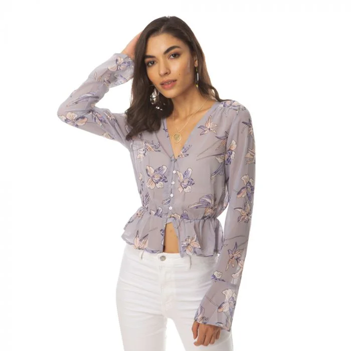 Myra Pingbling Crop Top Layered Multi-layer Single Layer