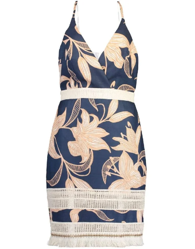 Stargazer Fringe Trim Dress Tunics Top rated