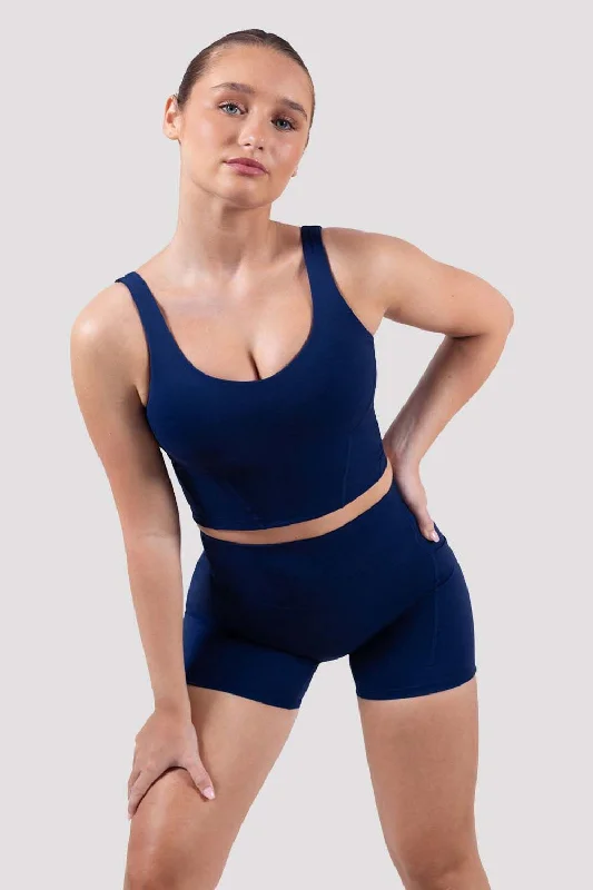 Apex BLOCHsculpt Tank Crop Top Front Pockets Side Pockets Patch Pockets