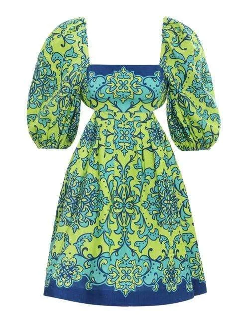 Nina Cut Out Dress Maxi Flowy Bohemian