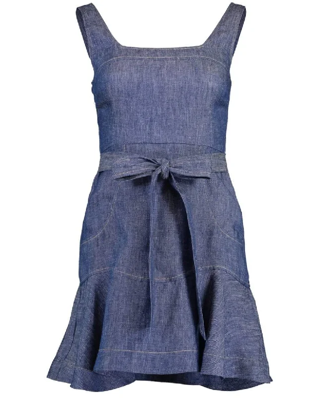 Indigo Denim Makaya Dress Tunics Sophisticated sleek