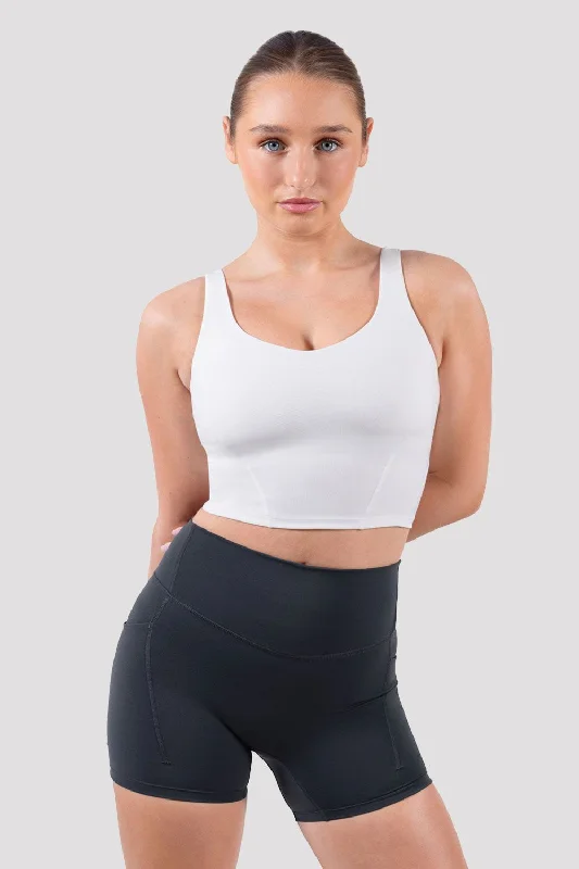 Apex BLOCHsculpt Tank Crop Top Thin Crop Top Open Front Quick Dry