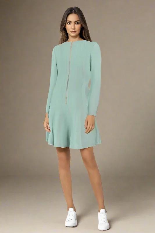 Sophisticated long-sleeve dress. Designed for the modern woman Tunics Formal black