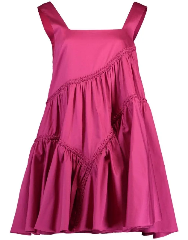 Casabianca Sleeveless Braid Dress Tunics Corduroy durable