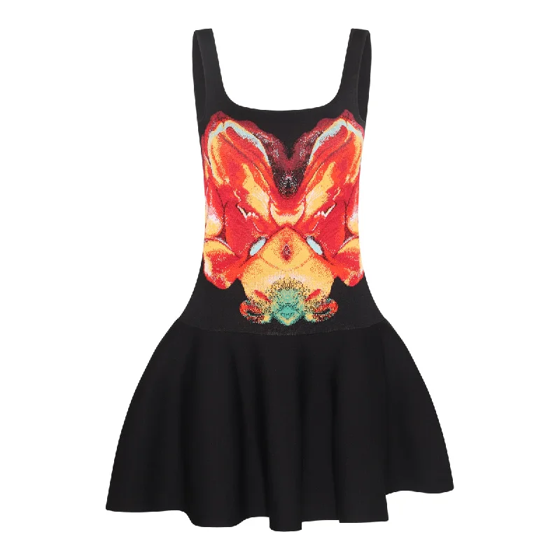 Alexander Mcqueen Dresses Black Bodycon Club Sequined
