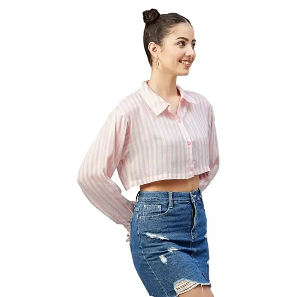 Classic Viscose Crop Top for Women Anti-Pilling Machine Wash Handmade