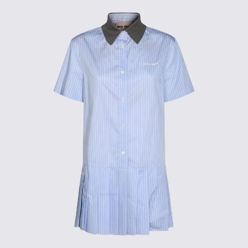 Miu Miu Dresses Tunics stripes playful