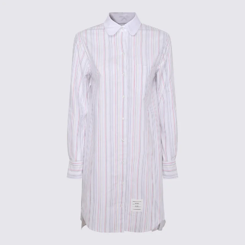 Thom Browne Dresses Red Tunics Mesh breathable