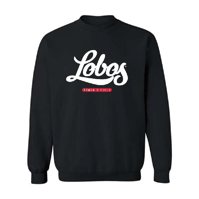 New Mexico - NCAA Women's Track & Field : Laylah Lawson - Classic Fashion Shersey Crewneck Sweatshirt Hoodie with Elastic Cuffs Stretchable Comfortable