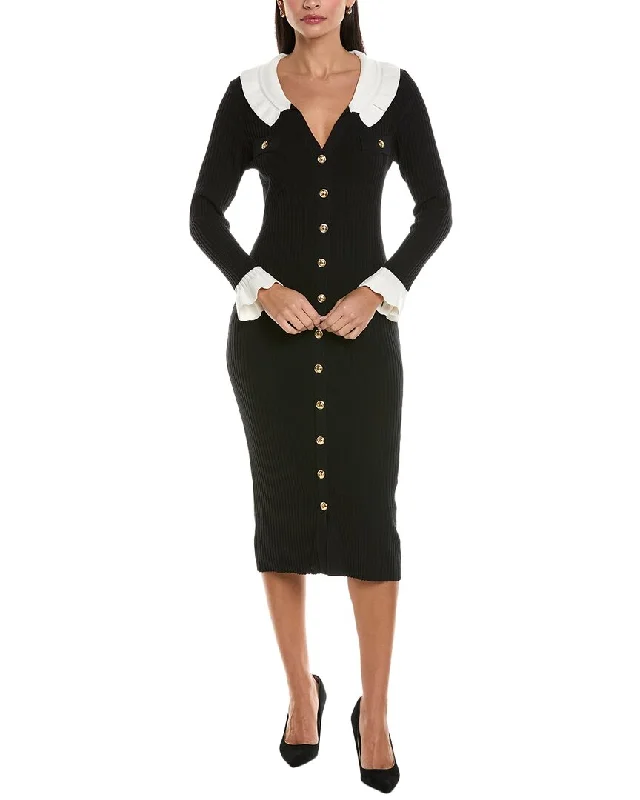 ANNA KAY Cashmere-Blend Sweaterdress Lace Blend Ribbed Blend Corduroy Blend