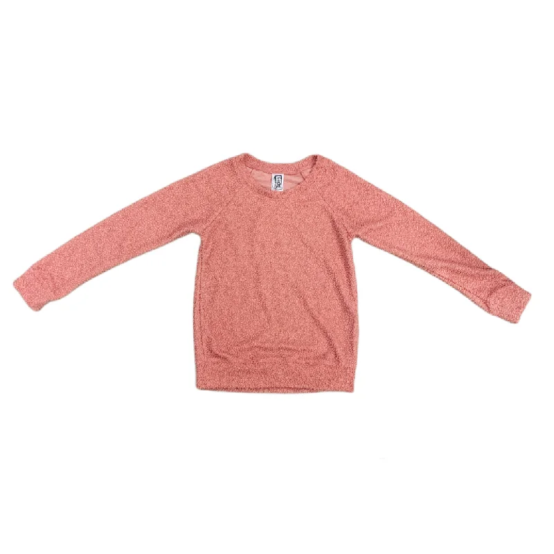 Mauve Poodle Sweatshirt Cotton Hoodie Fleece Lining Warmth
