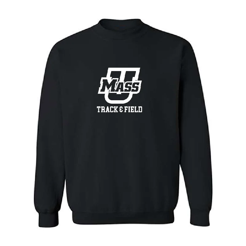 UMass - NCAA Women's Track & Field : Diamani Canuto - Classic Shersey Crewneck Sweatshirt Hoodie with Longline Fit Extended Stylish UMass - NCAA Women's Track & Field : Diamani Canuto - Classic Shersey Crewneck Sweatshirt Hoodie with Longline Fit Extended Stylish