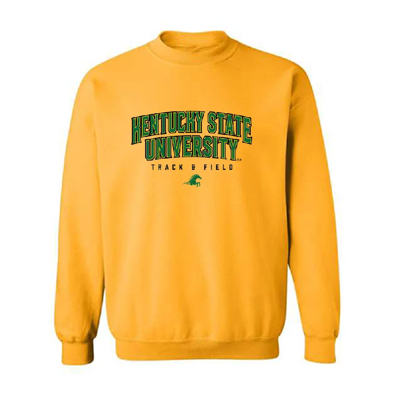 KYSU - NCAA Women's Track & Field : Zaria Robinson - Classic Shersey Crewneck Sweatshirt Hoodie with V-Neck Classic Versatile KYSU - NCAA Women's Track & Field : Zaria Robinson - Classic Shersey Crewneck Sweatshirt Hoodie with V-Neck Classic Versatile