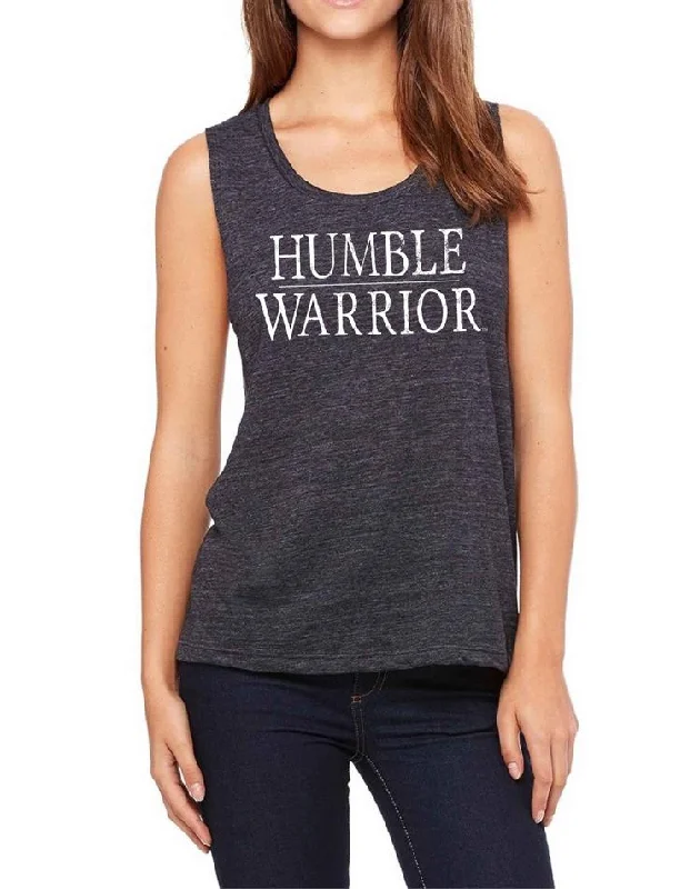 Women's Humble Warrior Slub Muscle Tank cotton tank top