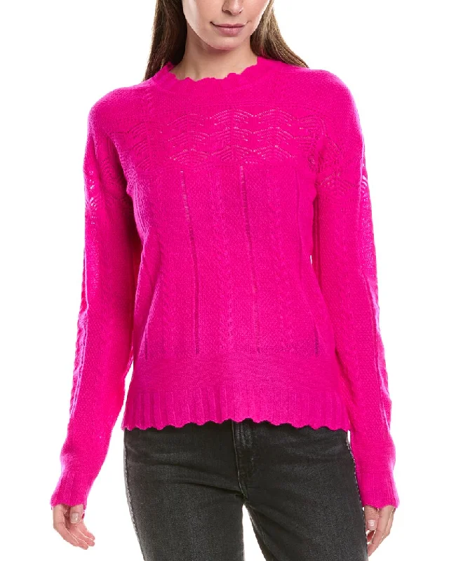 InCashmere Pointelle Cashmere Sweater Rayon Fabric Velvet Fabric Corduroy Fabric