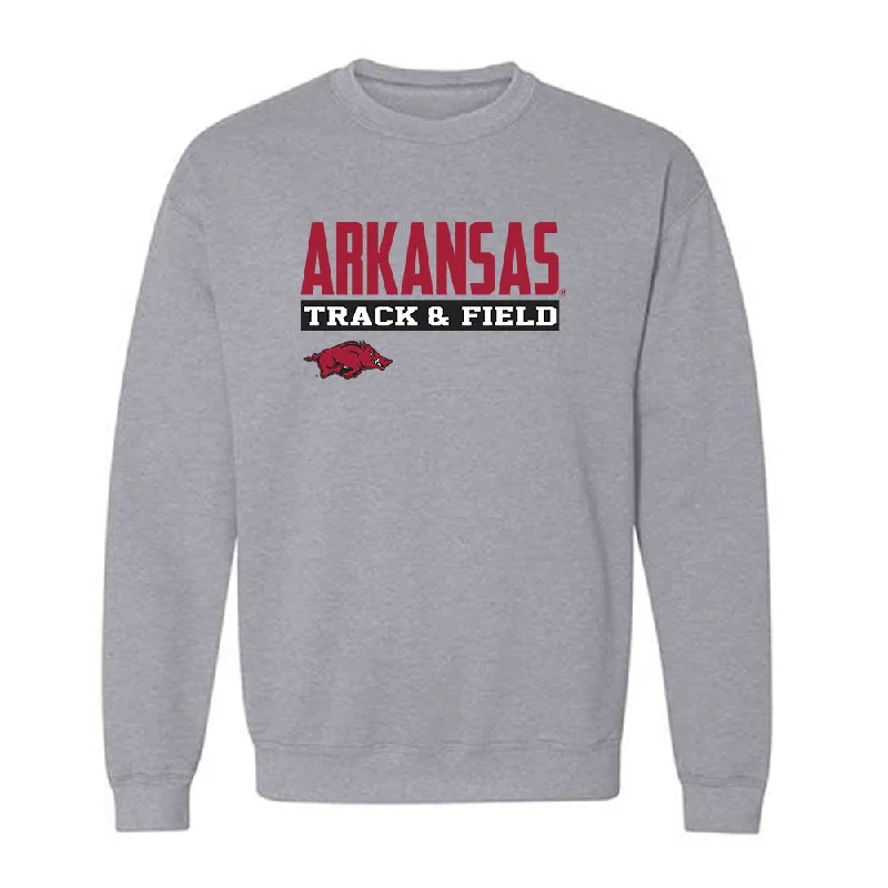 Arkansas - NCAA Women's Track & Field : Ariane Linton - Classic Fashion Shersey Crewneck Sweatshirt Hoodie with Zipper Versatile Modern Arkansas - NCAA Women's Track & Field : Ariane Linton - Classic Fashion Shersey Crewneck Sweatshirt Hoodie with Zipper Versatile Modern