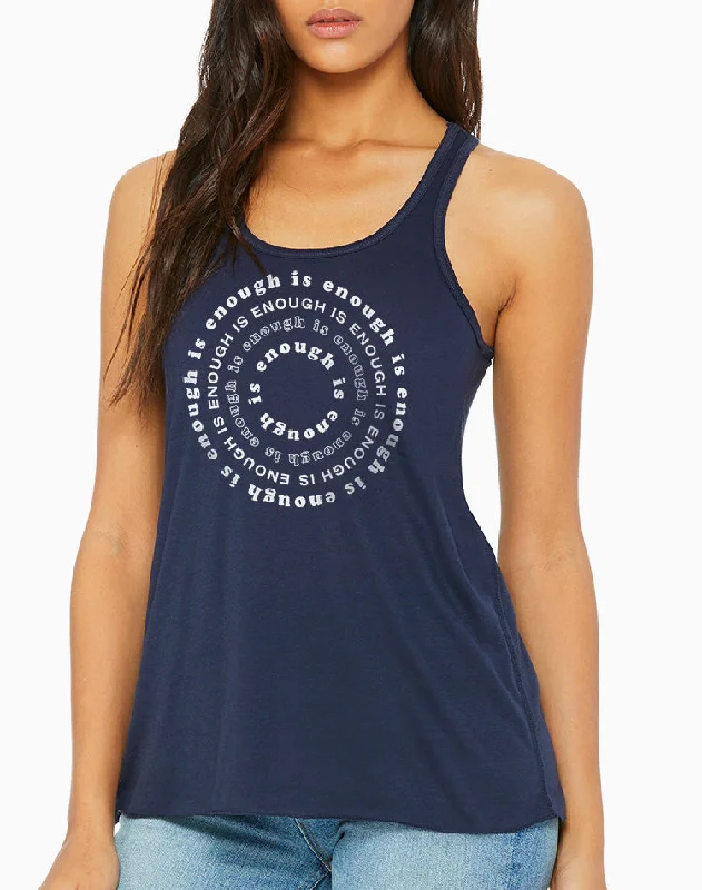 Women's Enough Is Enough Flow Tank fitness tank top