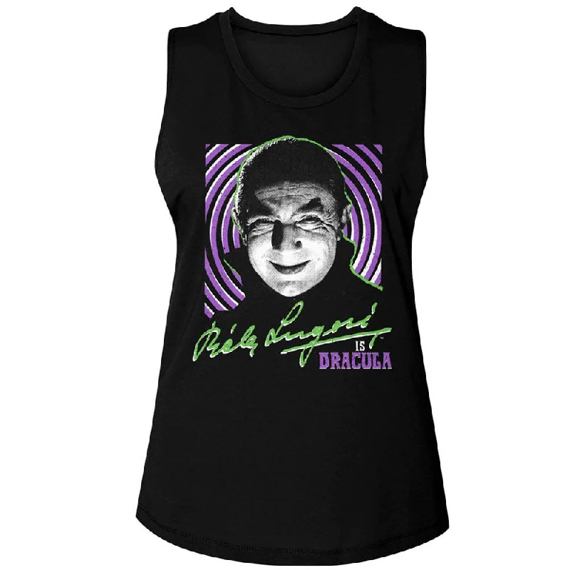 BELA LUGOSI Tank Top, Hypnotic tie dye tank