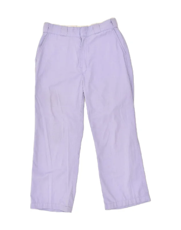 DICKIES Womens Straight Casual Trousers W28 L25 Purple Polyester Trousers Review Highly DICKIES Womens Straight Casual Trousers W28 L25 Purple Polyester Trousers Review Highly
