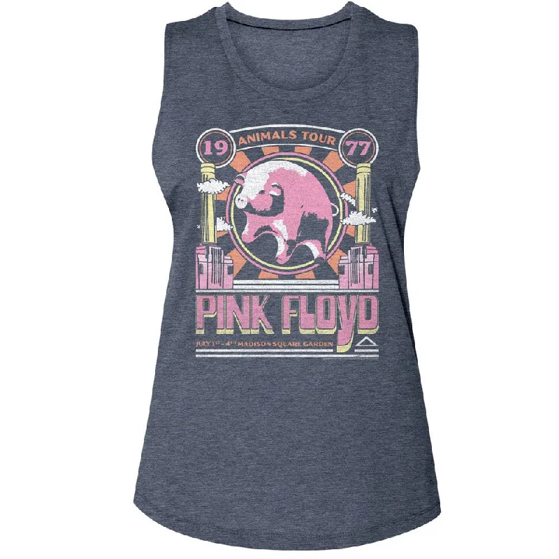 PINK FLOYD Tank Top, Animals Tour 1977 slim fit tank