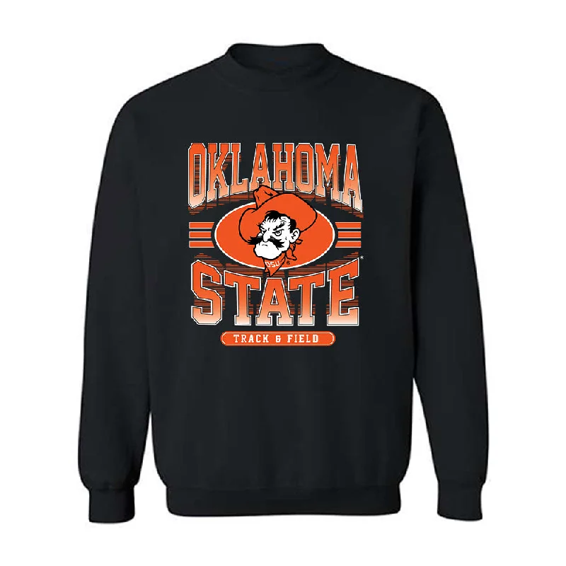 Oklahoma State - NCAA Women's Track & Field : Emma Robbins - Classic Shersey Crewneck Sweatshirt Hoodie with Half-Zip Sporty Casual Oklahoma State - NCAA Women's Track & Field : Emma Robbins - Classic Shersey Crewneck Sweatshirt Hoodie with Half-Zip Sporty Casual