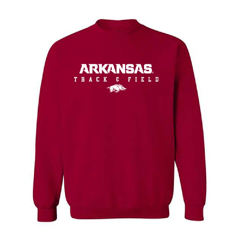Arkansas - NCAA Women's Track & Field : Ariane Linton - Classic Shersey Crewneck Sweatshirt Hoodie with Sequins Glamorous Eye-catching Arkansas - NCAA Women's Track & Field : Ariane Linton - Classic Shersey Crewneck Sweatshirt Hoodie with Sequins Glamorous Eye-catching