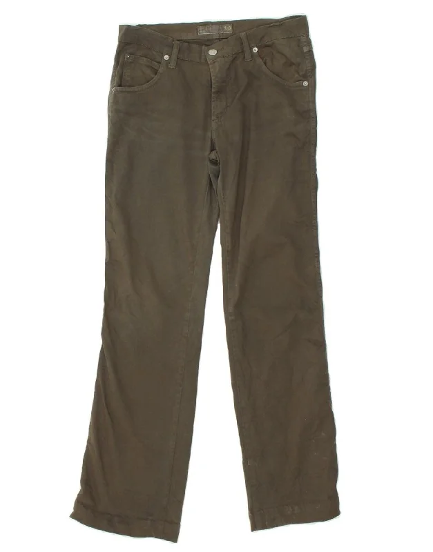 SERGIO TACCHINI Womens Straight Casual Trousers W27 L30 Grey Cotton Skinny Trousers Denim Stretchy SERGIO TACCHINI Womens Straight Casual Trousers W27 L30 Grey Cotton Skinny Trousers Denim Stretchy