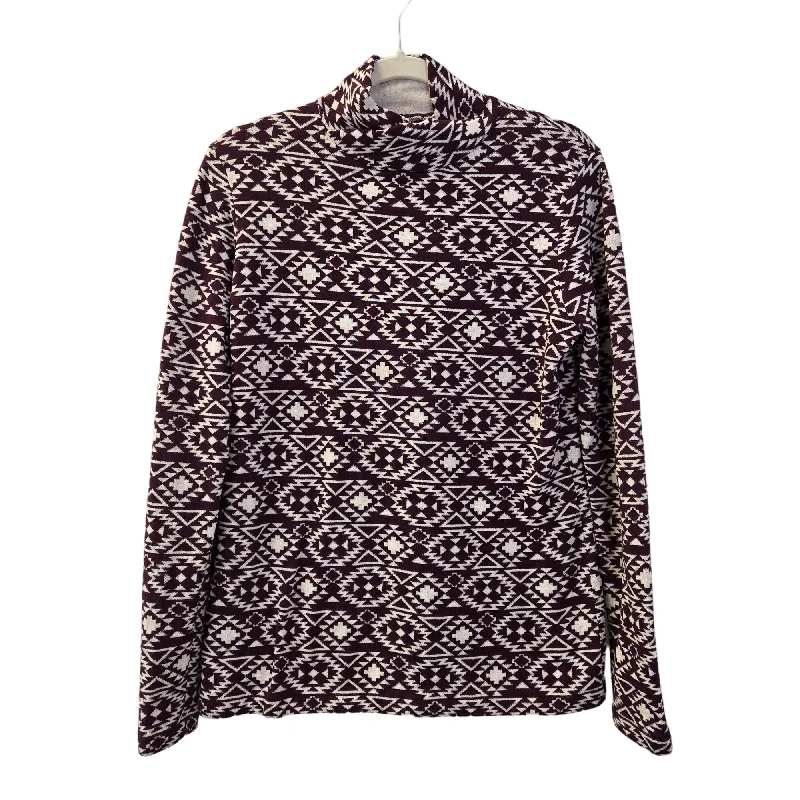 Duluth Trading Company Fair Isle Mock Neck Sweater Size Medium Knit Fabric Woven Fabric Fleece Fabric Duluth Trading Company Fair Isle Mock Neck Sweater Size Medium Knit Fabric Woven Fabric Fleece Fabric