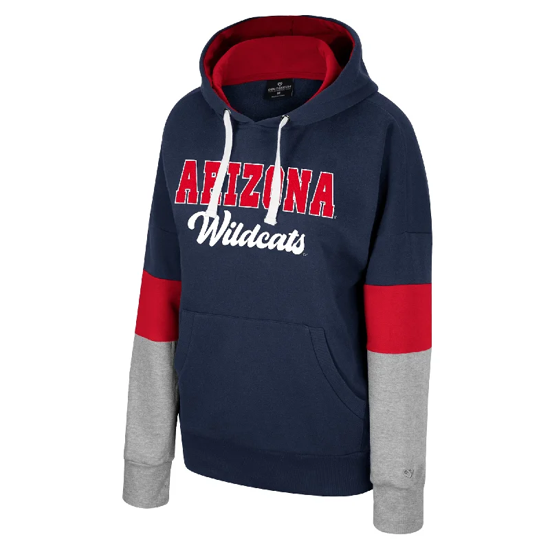 NCAA Arizona Wildcats Women's Colosseum Hart Oversized Pullover Hoodie Graphic Hoodie Design Print NCAA Arizona Wildcats Women's Colosseum Hart Oversized Pullover Hoodie Graphic Hoodie Design Print