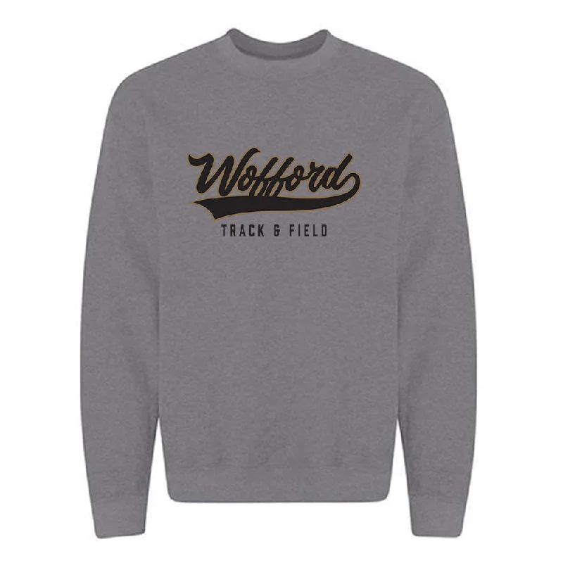 Wofford - NCAA Women's Track & Field : Lilly-Frances Buffington - Classic Shersey Crewneck Sweatshirt Hoodie with Raglan Sleeves Sporty Comfortable Wofford - NCAA Women's Track & Field : Lilly-Frances Buffington - Classic Shersey Crewneck Sweatshirt Hoodie with Raglan Sleeves Sporty Comfortable