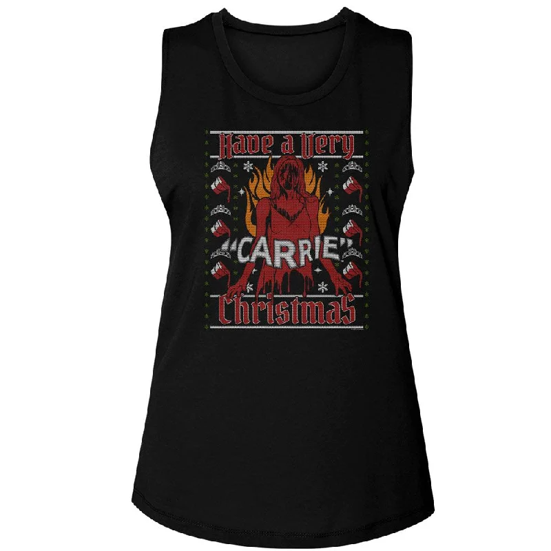 CARRIE Tank Top, A Very Christmas ivory tank top