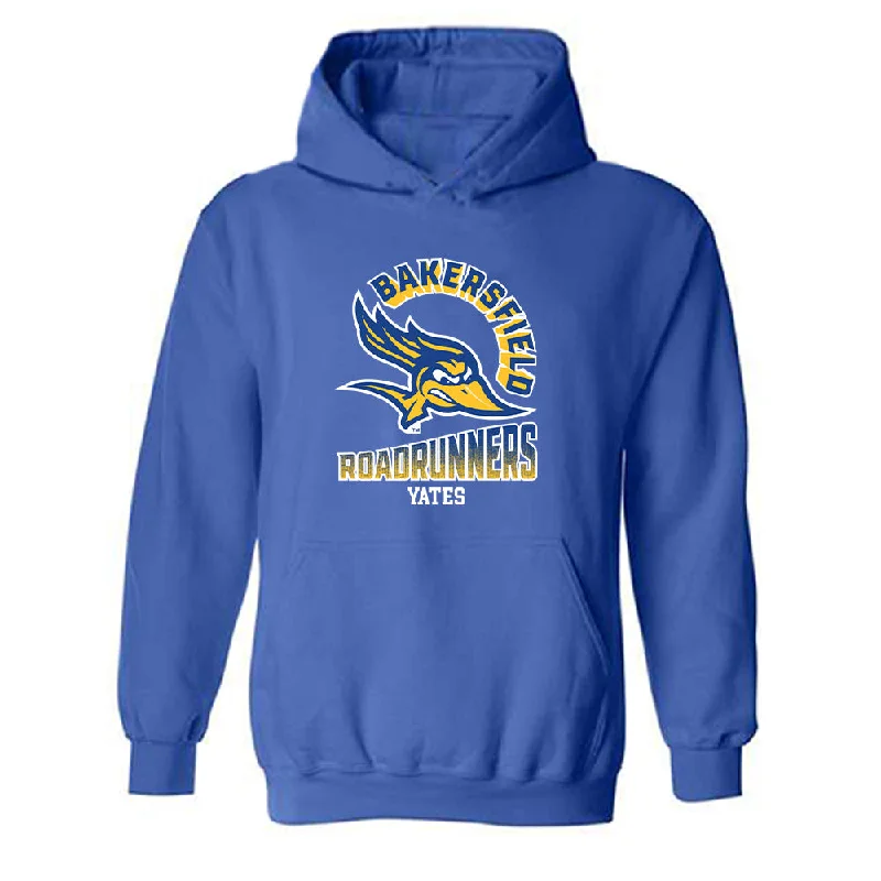 CSU Bakersfield - NCAA Women's Track & Field : Ariana Yates - Classic Fashion Shersey Hooded Sweatshirt Hoodie with Side Slits Relaxed Casual CSU Bakersfield - NCAA Women's Track & Field : Ariana Yates - Classic Fashion Shersey Hooded Sweatshirt Hoodie with Side Slits Relaxed Casual