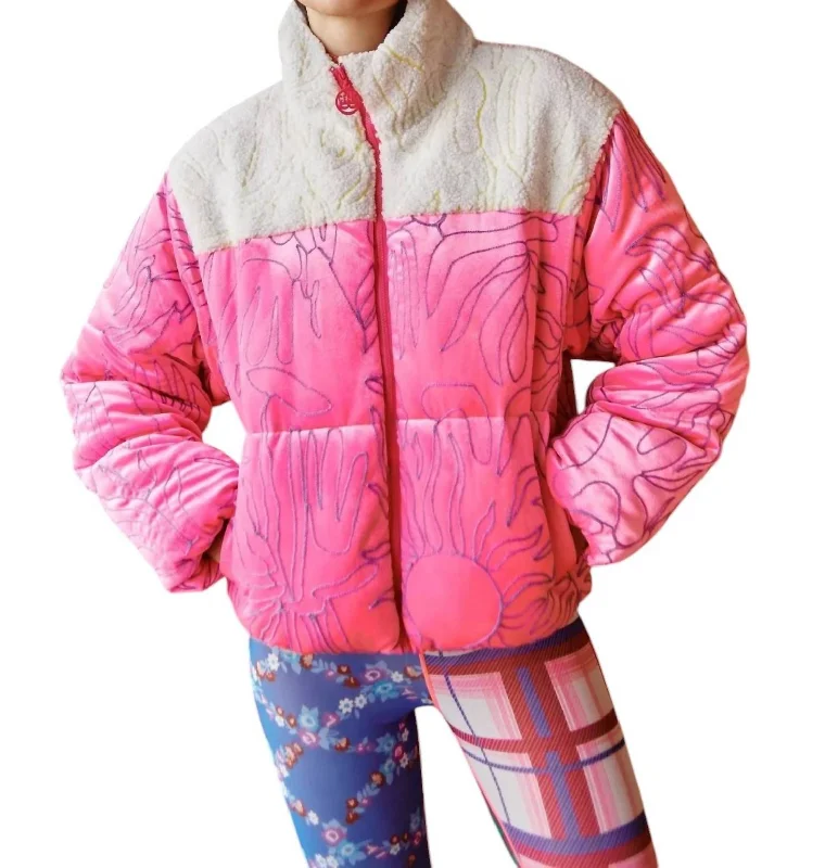 Botanico Jacket In Multi Oversized Jacket Tailored Jacket Straight Jacket