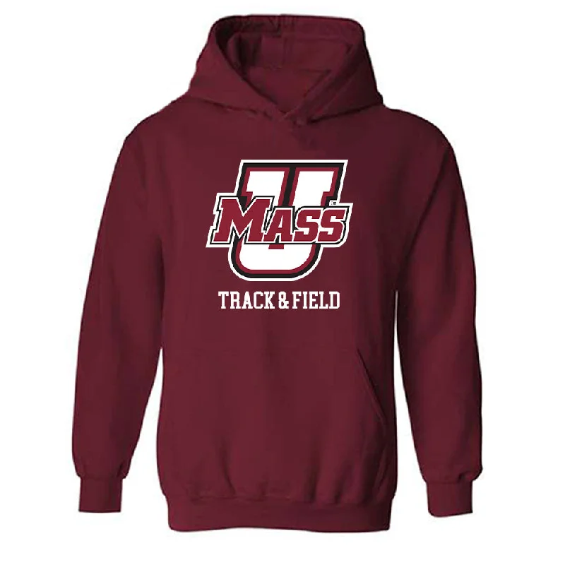 UMass - NCAA Women's Track & Field : Diamani Canuto - Classic Fashion Shersey Hooded Sweatshirt Hoodie with Mesh Breathable Sporty UMass - NCAA Women's Track & Field : Diamani Canuto - Classic Fashion Shersey Hooded Sweatshirt Hoodie with Mesh Breathable Sporty