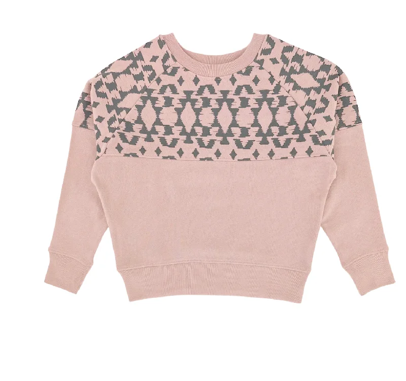 Boxy Sweatshirt | Camp Hoodie with Applique Textured Unique