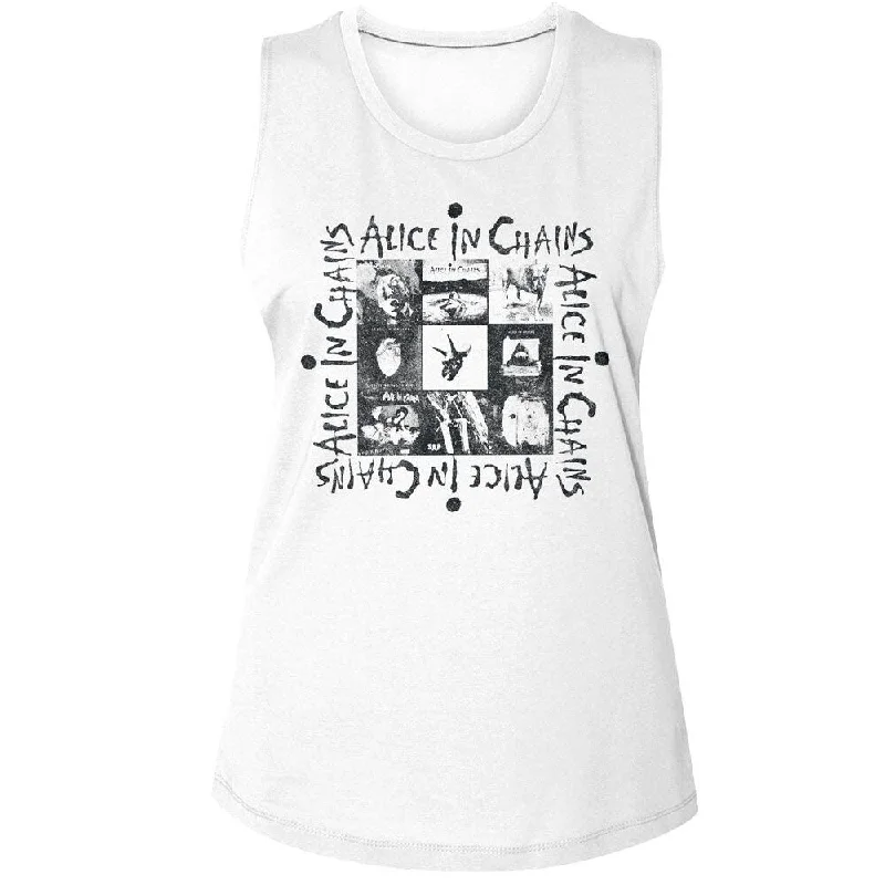 ALICE IN CHAINS Muscle Tank, Album Arts soft tank top