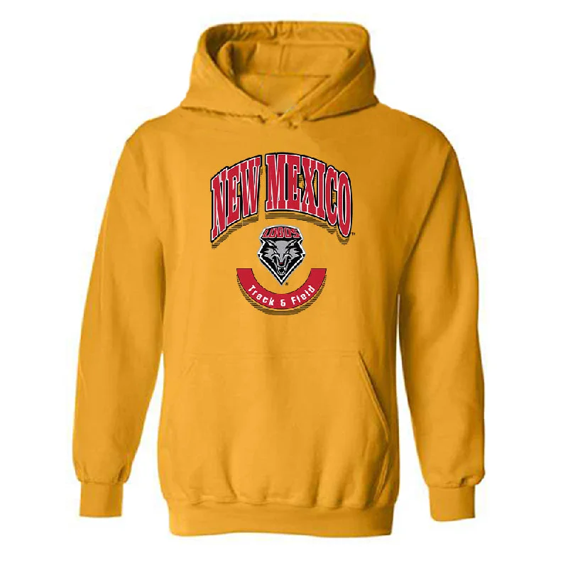 New Mexico - NCAA Women's Track & Field : Laylah Lawson - Classic Fashion Shersey Hooded Sweatshirt Hoodie with Turtle Neck Cozy Winter