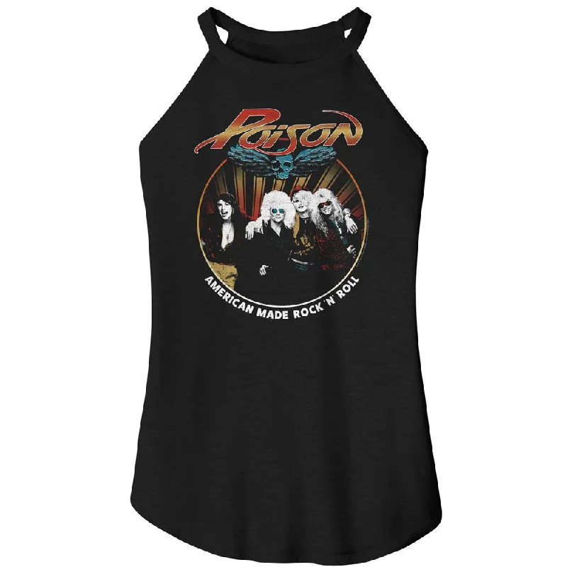 POISON Rocker Tank Top, American Made spandex blend tank