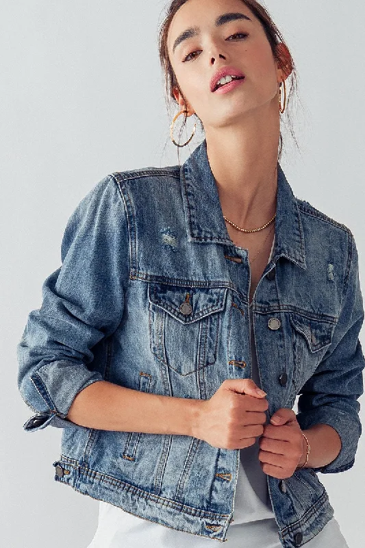 Remy Jacket Zip Front Button Front Snap Front