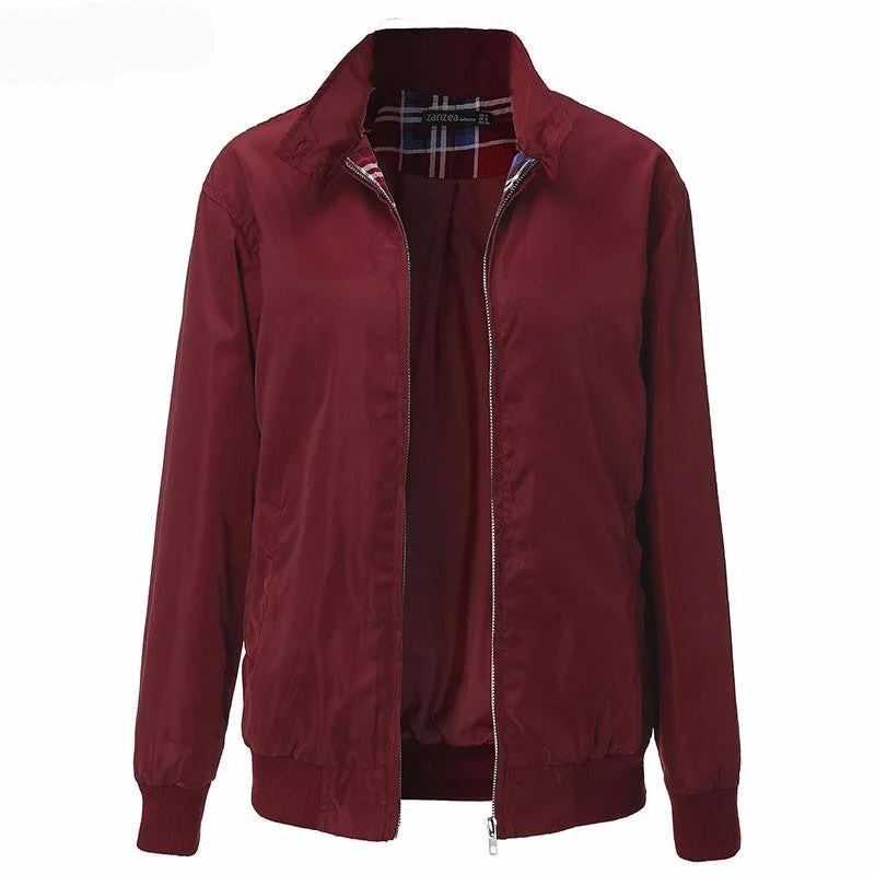 Women Casual Outwear Long Sleeve Vintage Tartan Zippered Pockets Bomber Slim Jacket Coat Plus Size Oversized Appliqued Jacket Beaded Jacket Sequined Jacket Women Casual Outwear Long Sleeve Vintage Tartan Zippered Pockets Bomber Slim Jacket Coat Plus Size Oversized Appliqued Jacket Beaded Jacket Sequined Jacket