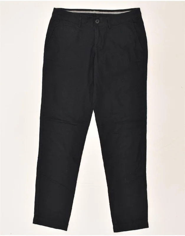 NIKE Womens Slim Chino Trousers UK 14 Medium W30 L32 Black Cotton Cropped Trousers Casual Linen NIKE Womens Slim Chino Trousers UK 14 Medium W30 L32 Black Cotton Cropped Trousers Casual Linen