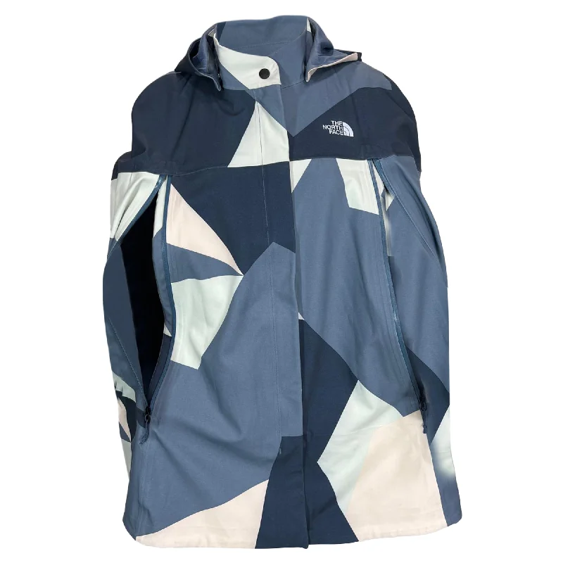 The North Face Apex Flex Rain Jacket in Blue Polyester Satin Fabric Silk Fabric Chiffon Fabric The North Face Apex Flex Rain Jacket in Blue Polyester Satin Fabric Silk Fabric Chiffon Fabric