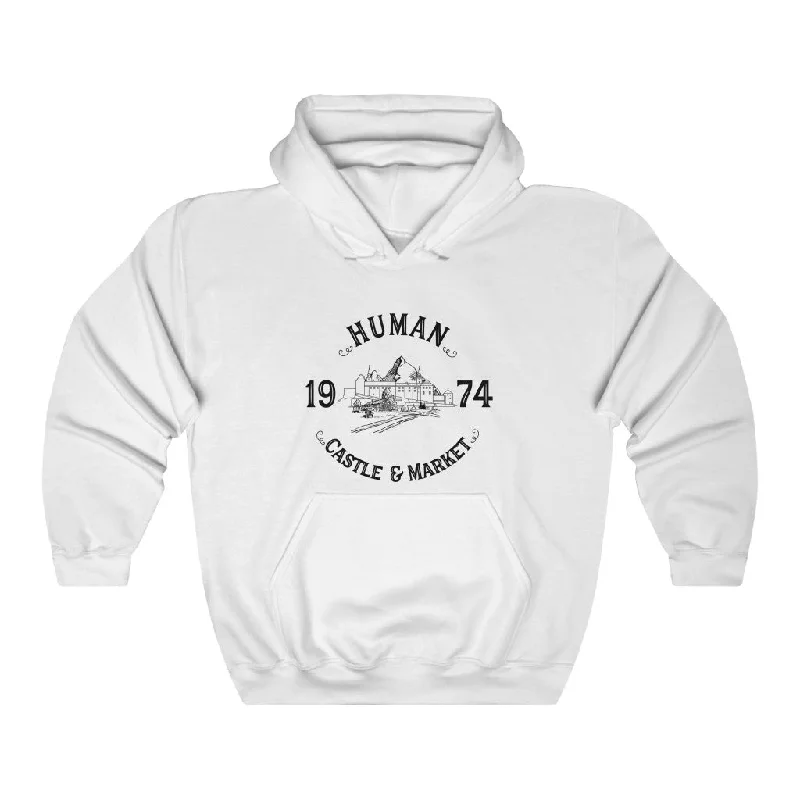 Human Hoodie Hoodie with Set-In Sleeves Structured Classic