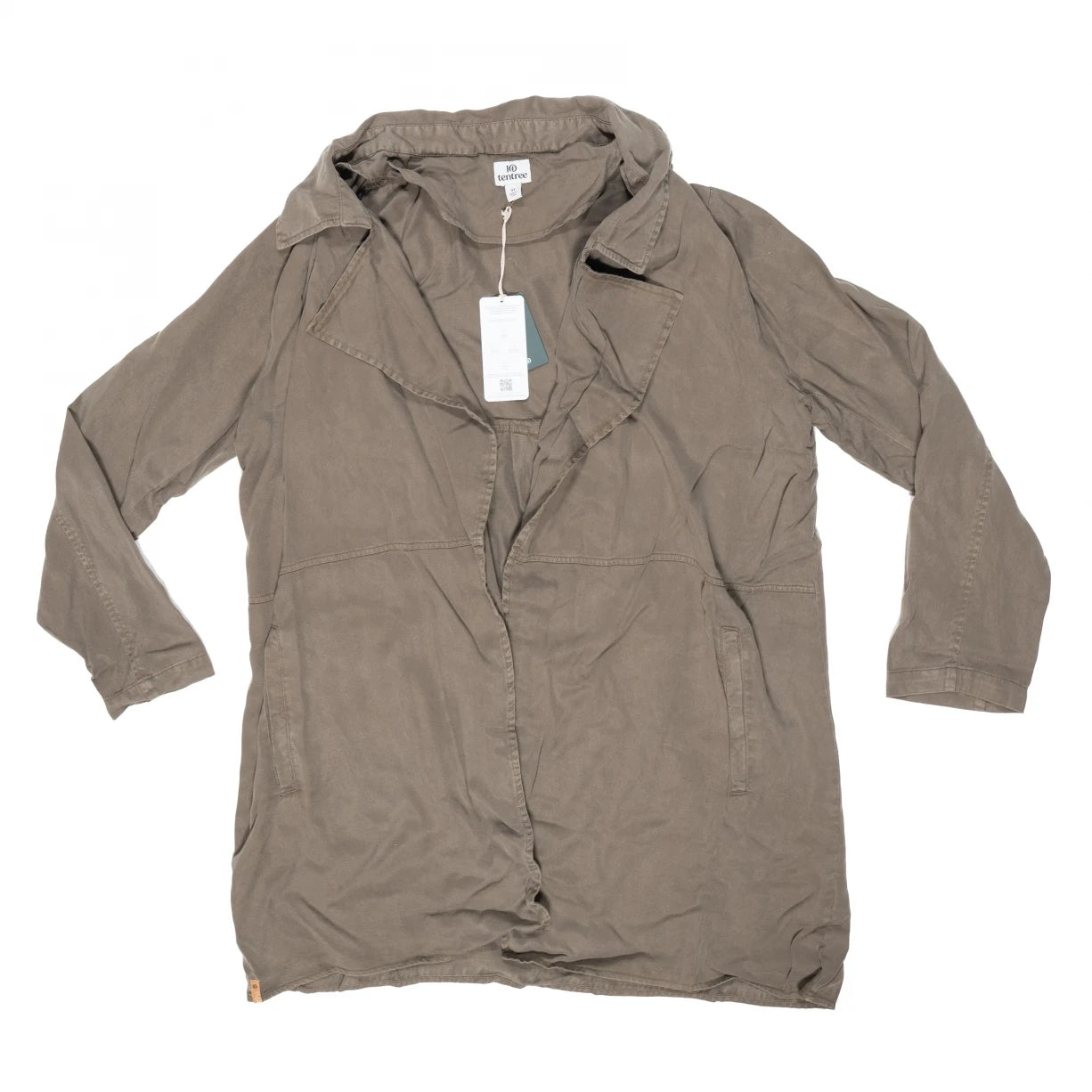 Tentree Echo Lightweight Jacket - Women's Ribbed Jacket Pleated Jacket Ruffled Jacket Tentree Echo Lightweight Jacket - Women's Ribbed Jacket Pleated Jacket Ruffled Jacket