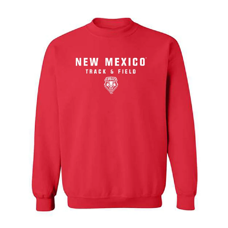 New Mexico - NCAA Women's Track & Field : Laylah Lawson - Classic Shersey Crewneck Sweatshirt Hoodie with Toggle Buttons Decorative Unique